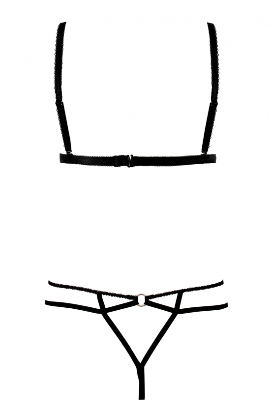 Anais Alcyone Strappy Triangle Bra & String Panty Set-3