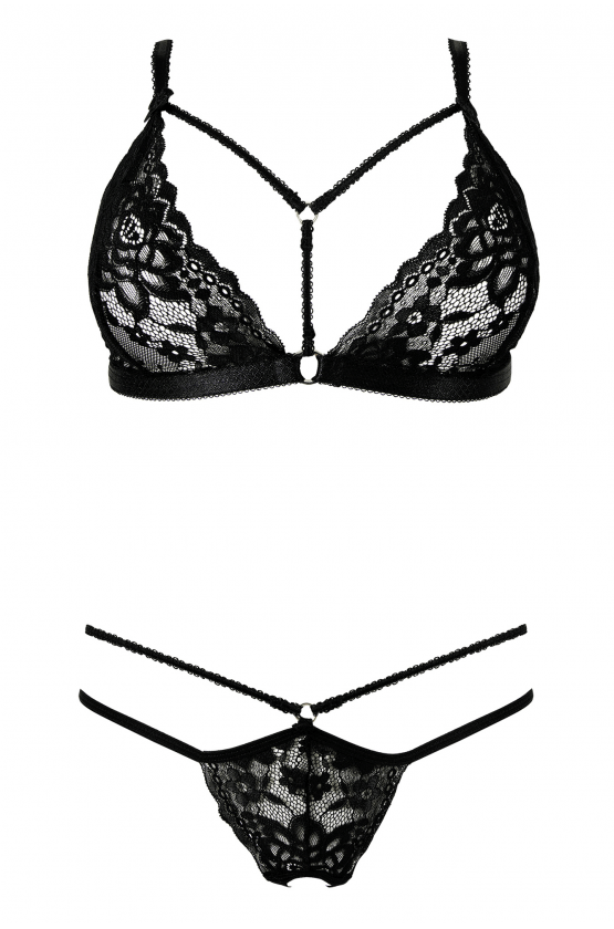 Anais Alcyone Strappy Triangle Bra & String Panty Set-2