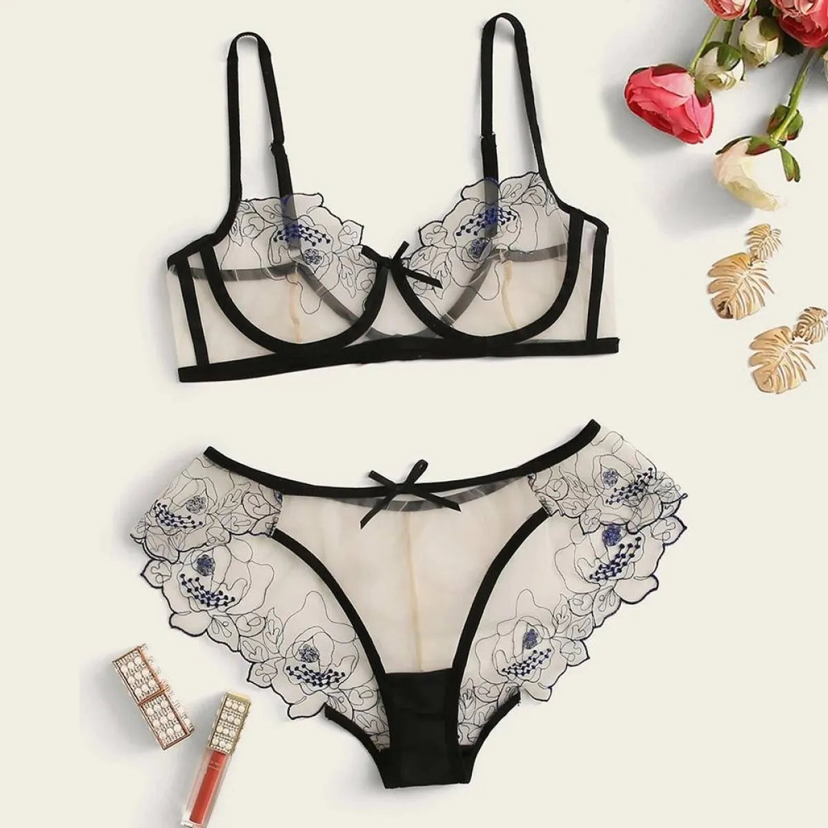 Sexy Transparent Lingerie Set - product image 3