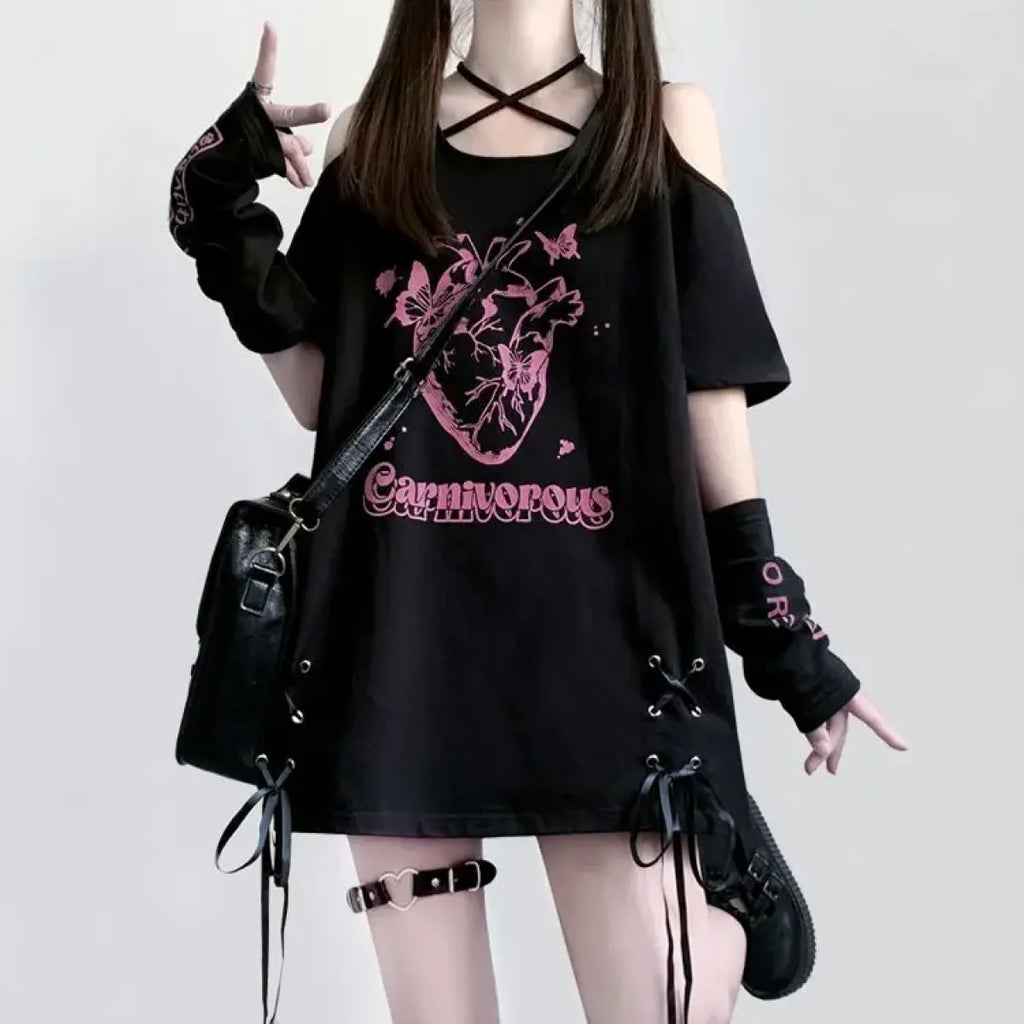 Off Shoulder Bow T-Shirt - product image 11