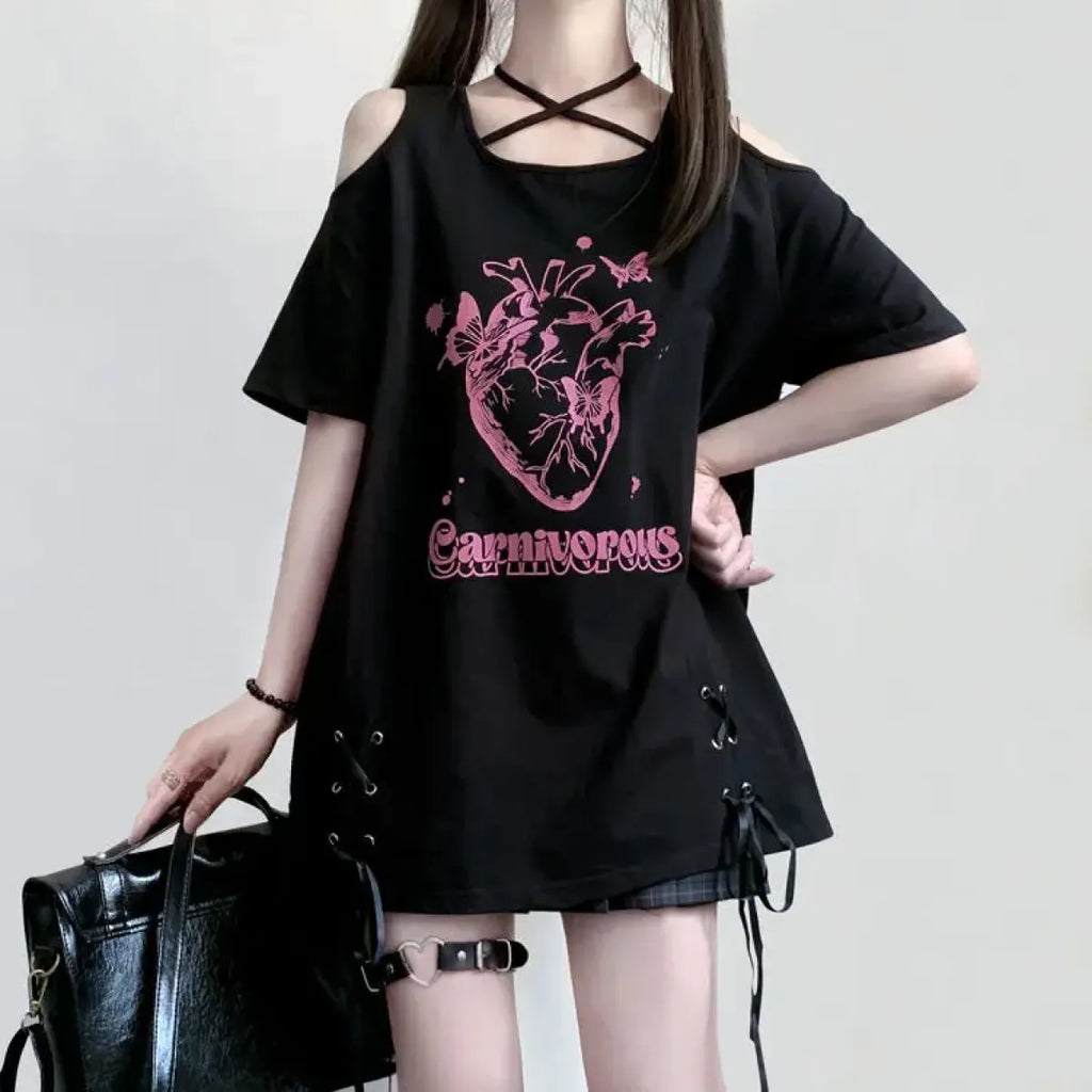 Off Shoulder Bow T-Shirt - product image 12