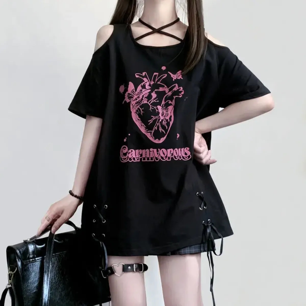Off Shoulder Bow T-Shirt - product image 12