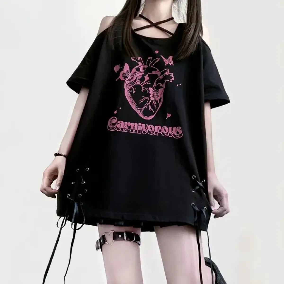 Off Shoulder Bow T-Shirt - product image 13