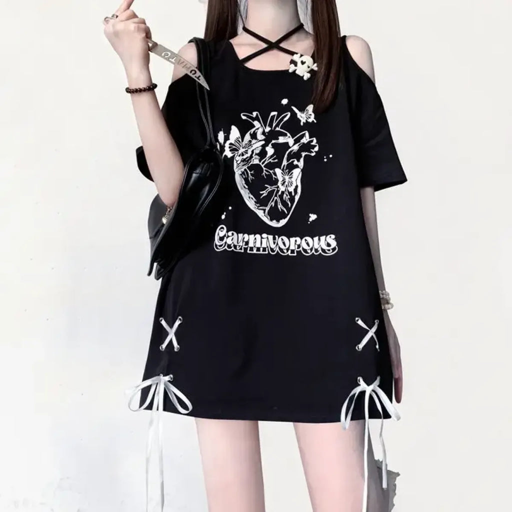 Off Shoulder Bow T-Shirt - product image 7