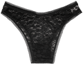 High Leg Daisy Lace Cheeky with Picot Trim