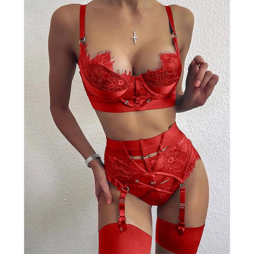 Sexy Two Pieces Lace Set - product image 23