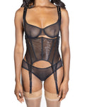 Sheer Corset Garter, Beta