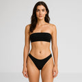 6037 - Women's Two Piece Bandeau Swimsuit-0