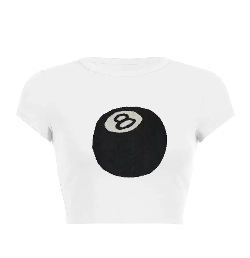 Women’s Assorted Graphic Short Sleeve Crop Tee