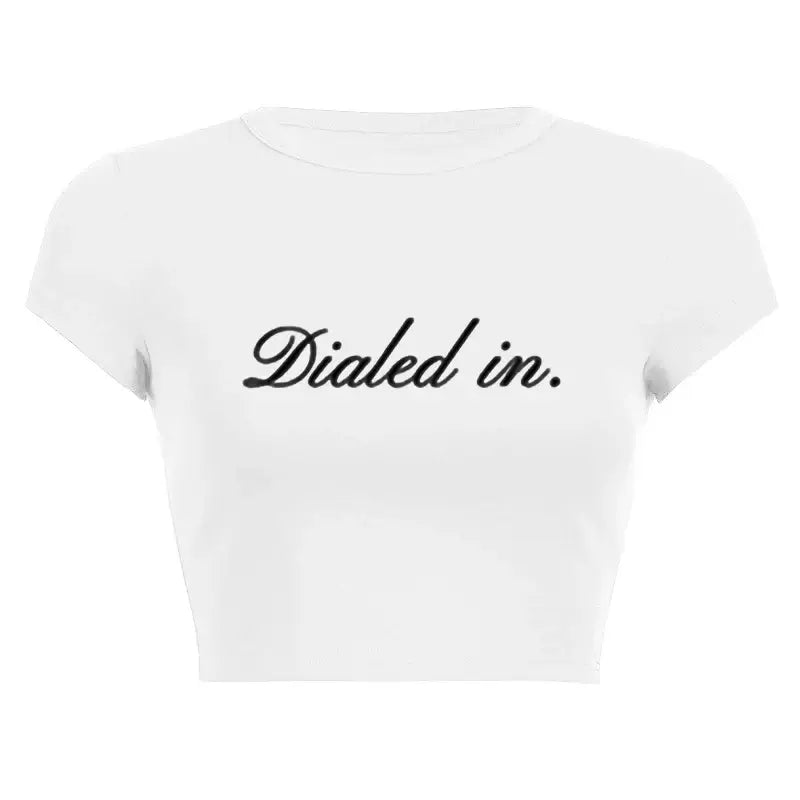 Women’s Assorted Graphic Short Sleeve Crop Tee