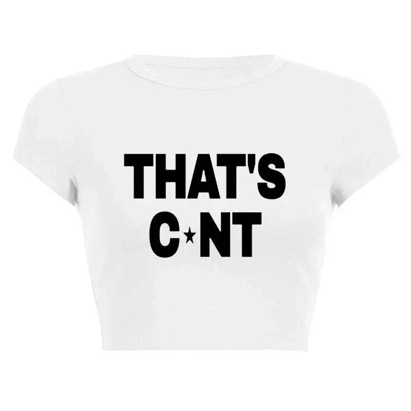Women’s Assorted Graphic Short Sleeve Crop Tee