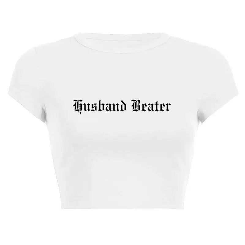 Women’s Assorted Graphic Short Sleeve Crop Tee
