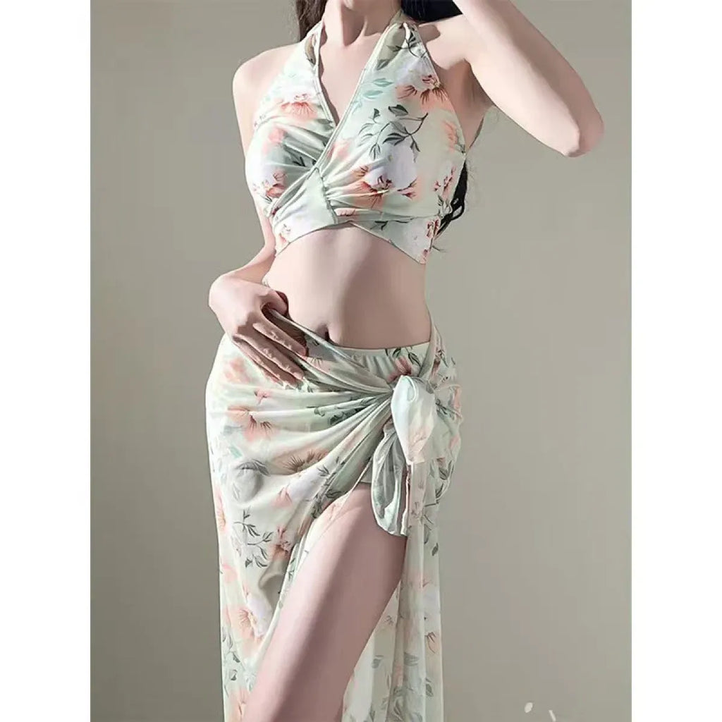 Women's Floral Bikini & Wrap-Skirt Set - product image 3