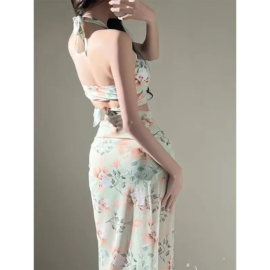 Women's Floral Bikini & Wrap-Skirt Set - product image 4