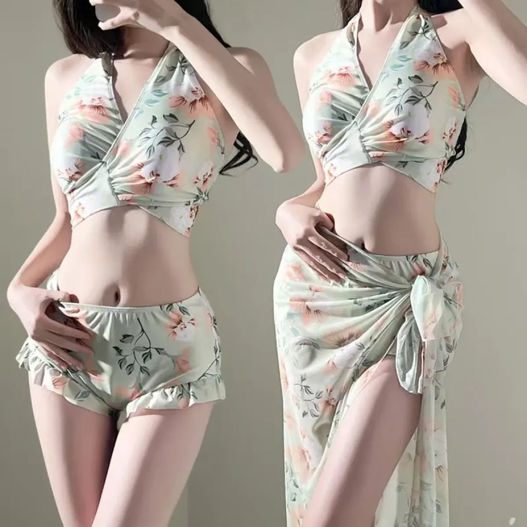Women's Floral Bikini & Wrap-Skirt Set - product image 8